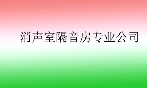 消聲室介紹，消聲室隔音房應(yīng)該怎么做